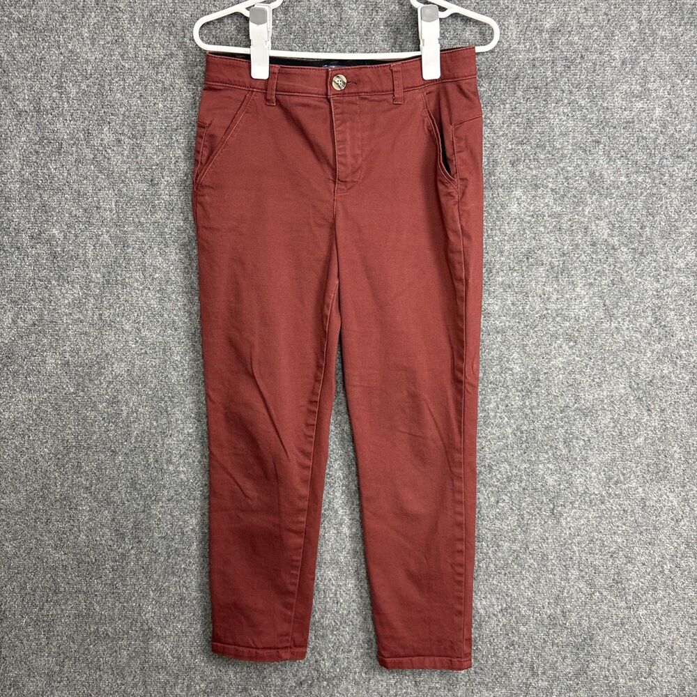 Democracy  Ab Solution Jeans Womens Size 4P Burgundy  Ankle